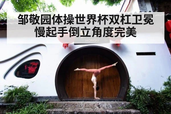 Chinese gymnast Zou Jingyuan